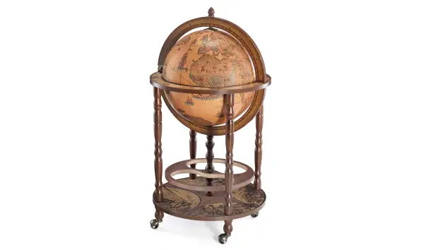 Mueble bar globo terráqueo Minerva