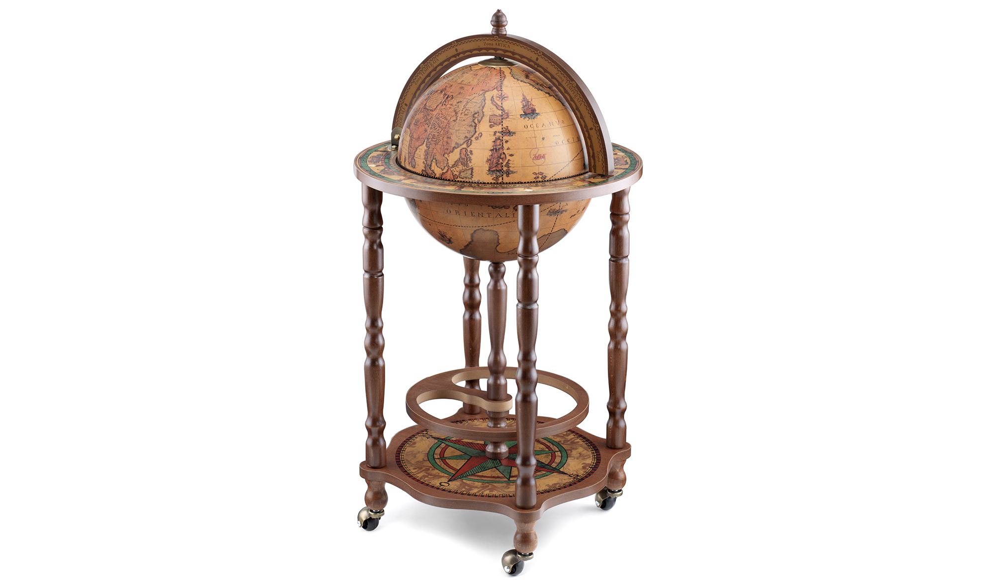 Mueble bar globo terráqueo Crono