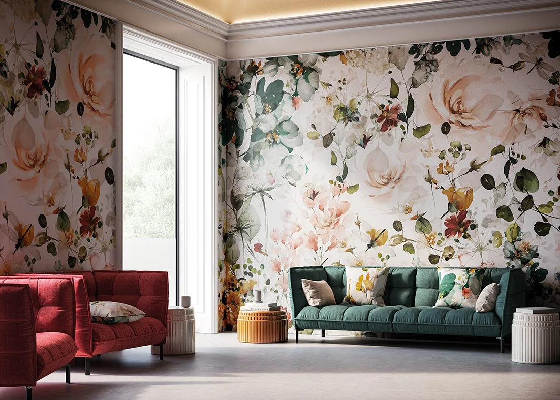 Papel pintado Jardin by Instabilelab Papel pintado Jardin by Instabilelab