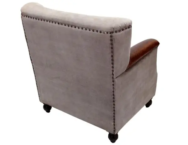 Butaca piel textil Manis