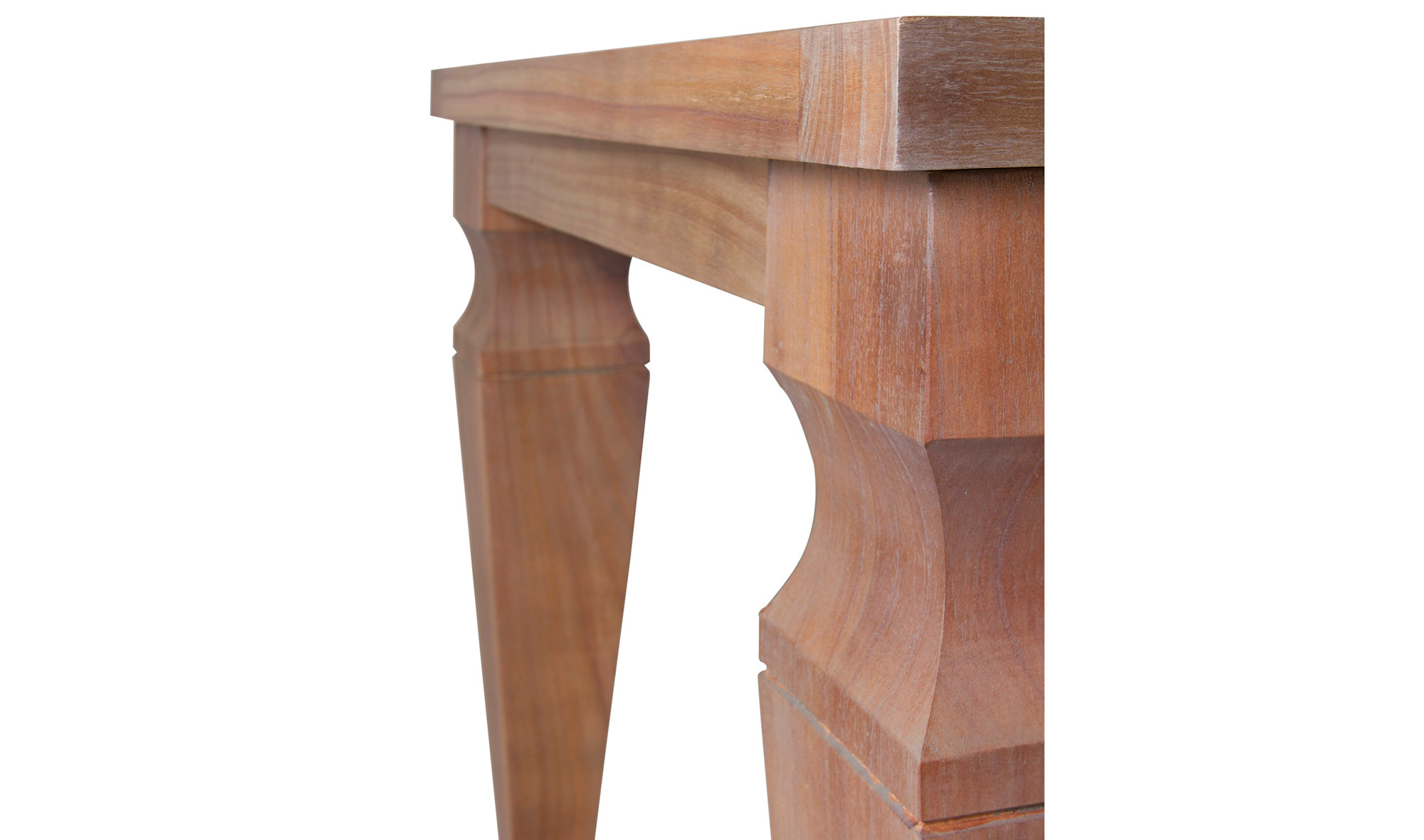 Mesa de comedor colonial Kaki