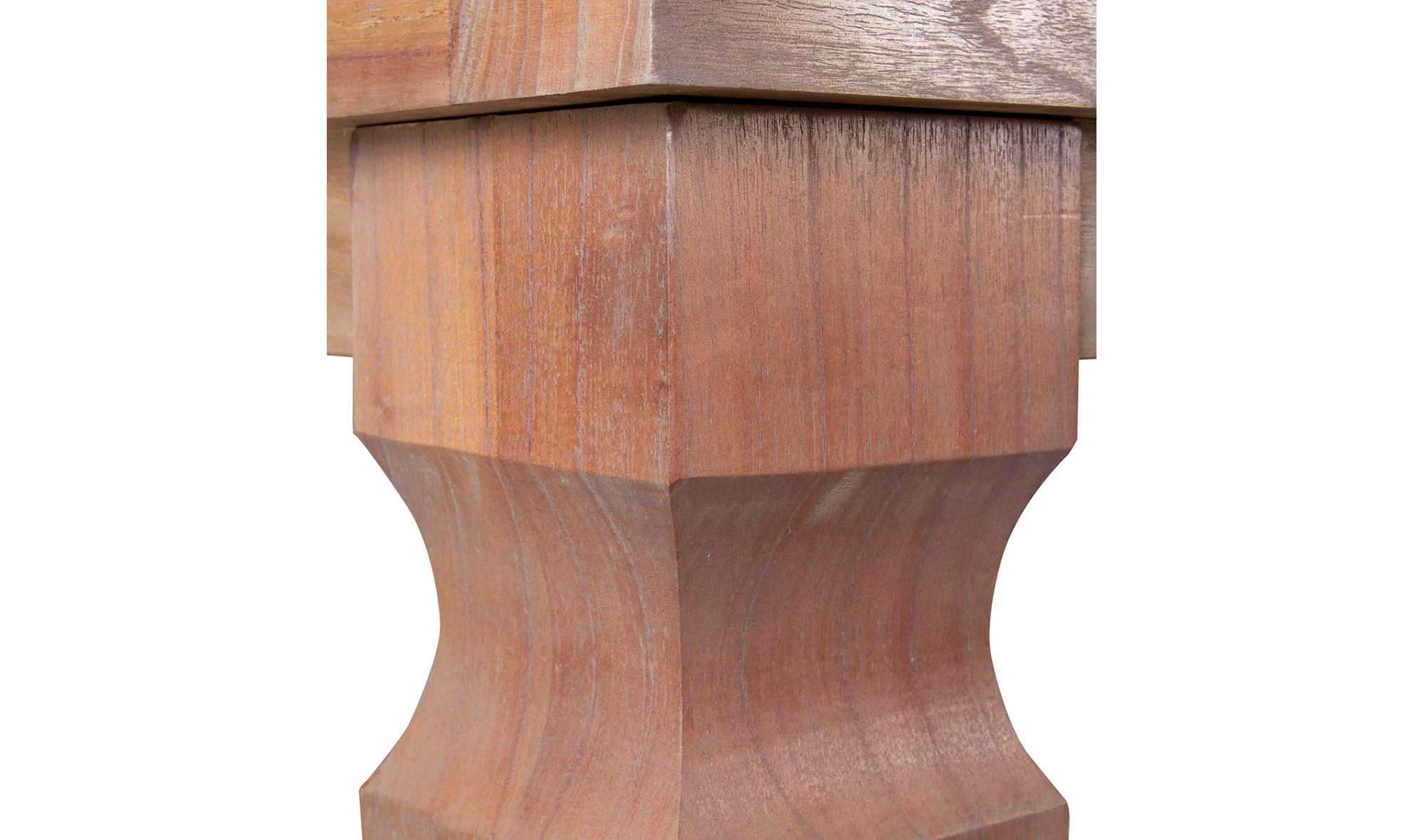 Mesa de comedor colonial Kaki