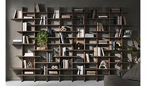 Librería modular de diseño Elisabeth de Pacini e Cappellini Librería modular de diseño Elisabeth de Pacini e Cappellini