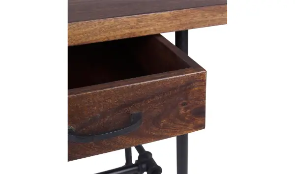 Mesa de escritorio 2 cajones industrial Pipa