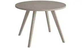 Mesa de comedor redonda roble nórdica Osaka