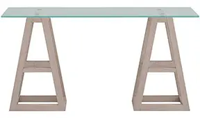 Mesa de escritorio roble pirámide nórdico Saporo