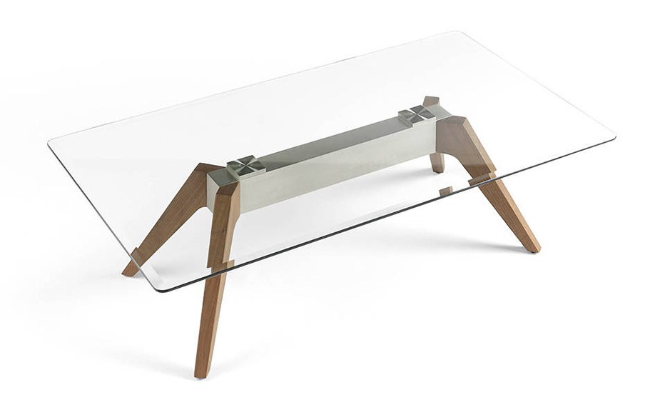 Mesa de centro acero inoxidable Depir