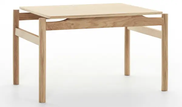 Mesa de centro roble macizo Bud