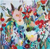 Cuadro canvas magic garden