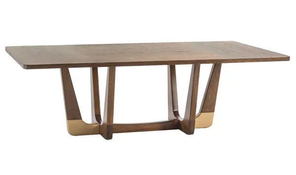 Mesa de comedor roble francés Rumba Adriana Hoyos