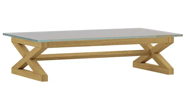 Mesa de centro cristal nórdica Sapporo