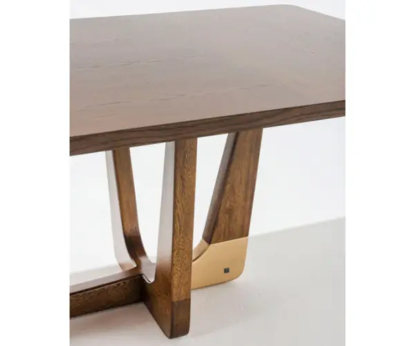 Mesa de comedor nogal Rumba Adriana Hoyos