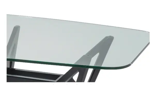 Mesa de comedor cristal Ten Adriana Hoyos