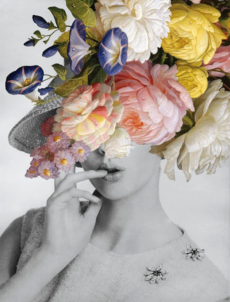 Cuadro canvas garden party I