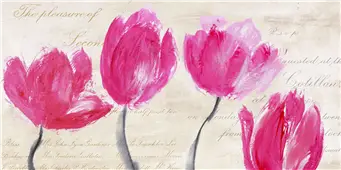 Cuadro canvas classic tulips