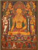 Cuadro canvas buddha ratnasambhava