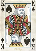 Cuadro canvas king of spades Cuadro canvas king of spades