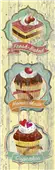Cuadro canvas fresh baked cupcakes