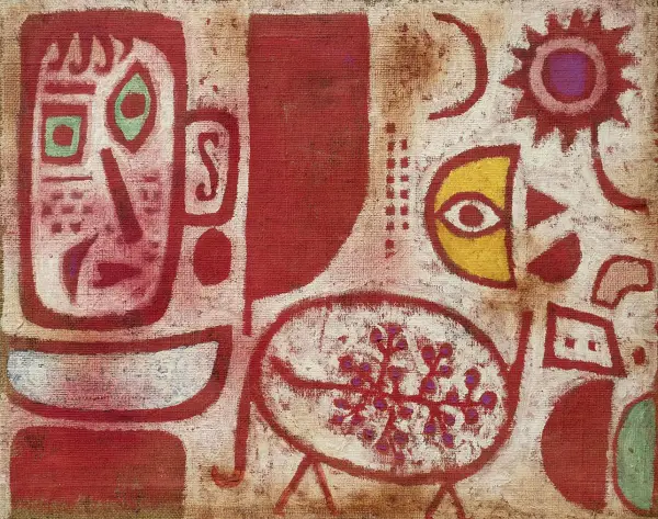Cuadro canvas paul klee rausch