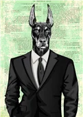 Cuadro canvas distinguished gentleman Cuadro canvas distinguished gentleman