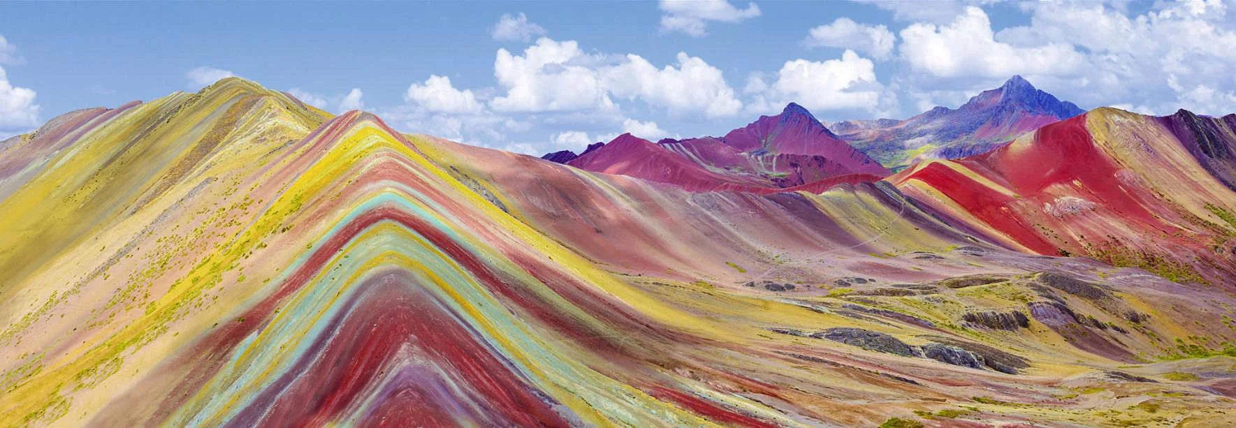 Cuadro canvas vibicunca rainbow mountain peru