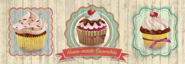 Cuadro canvas fresh cakes