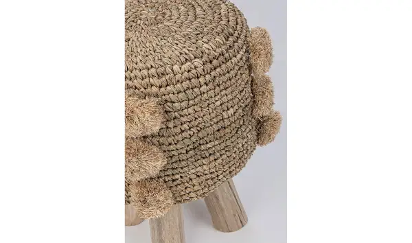 Taburete fibra natural jarl