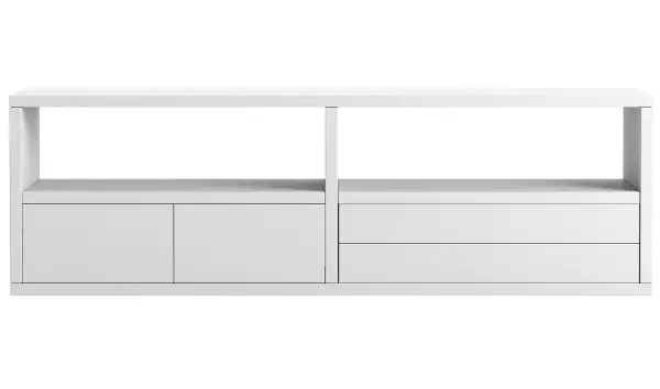 Mueble tv 2 puertas 2 cajones nórdico Sendai
