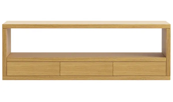 Mueble tv 3 cajones nórdico Sendai