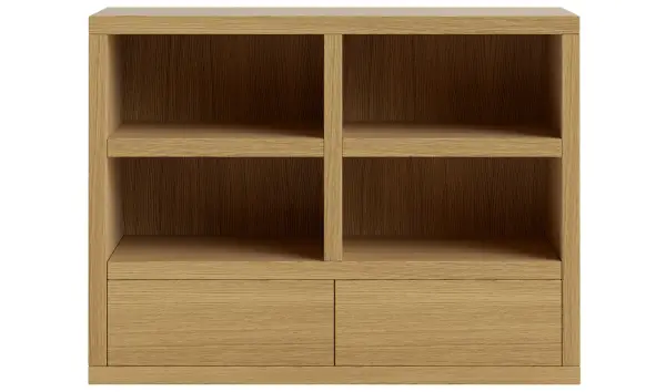 Mueble auxiliar 4 huecos nórdico Sendai