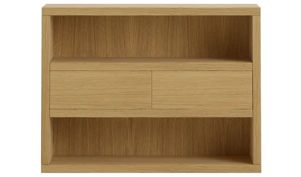 Mueble auxiliar 2 cajones nórdico Sendai