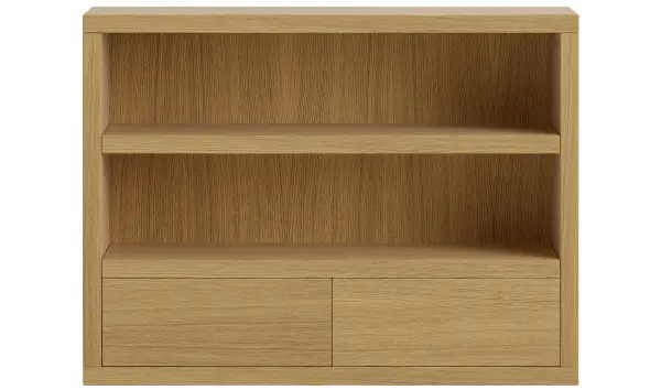 Mueble auxiliar 2 huecos nórdico Sendai