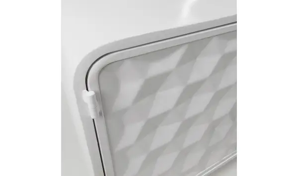Mueble tv industrial blanco Rita