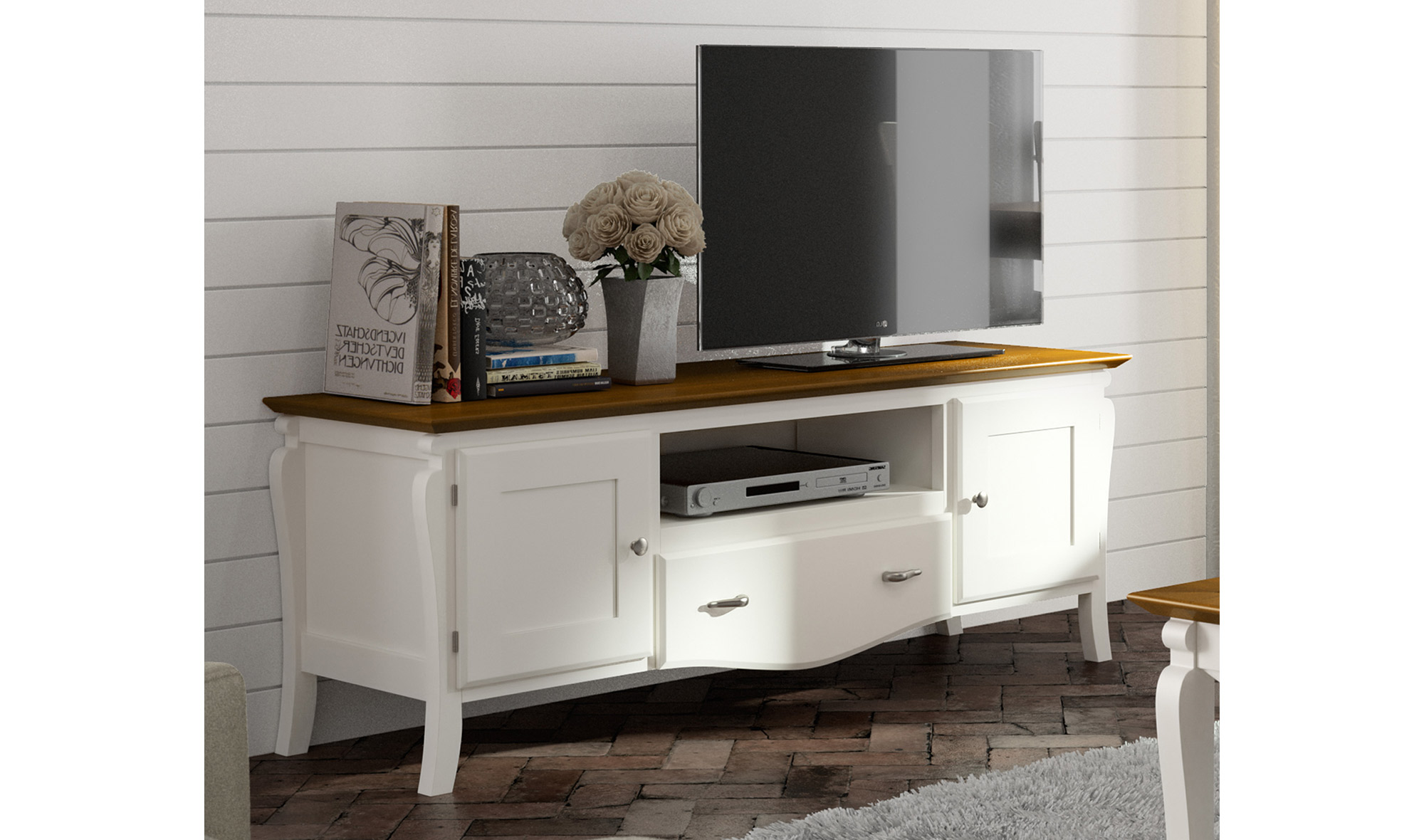 Mueble tv provenzal Mediterráneo