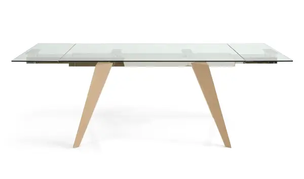 Mesa de comedor extensible madera Tolova