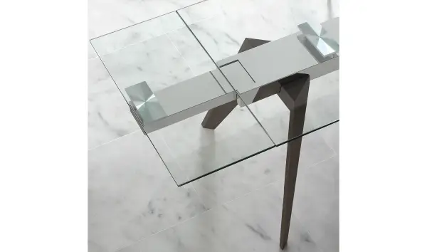 Mesa de comedor extensible madera Tolova