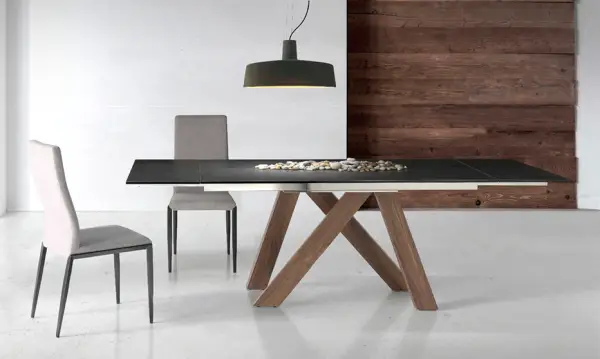 Mesa de comedor extensible madera Tree