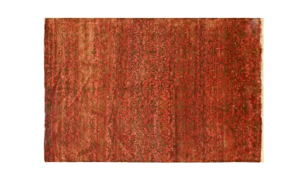 Alfombra Damask hecha a mano seda