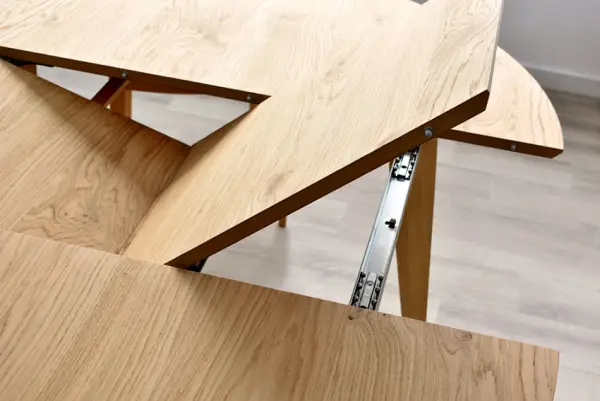 Mesa de comedor extensible nordica Allondra
