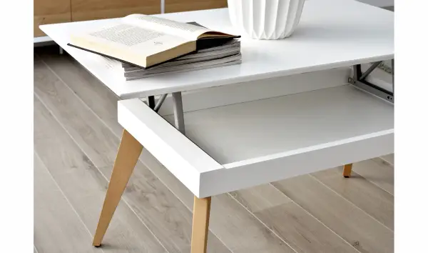 Mesa de centro nordica elevable Nordic