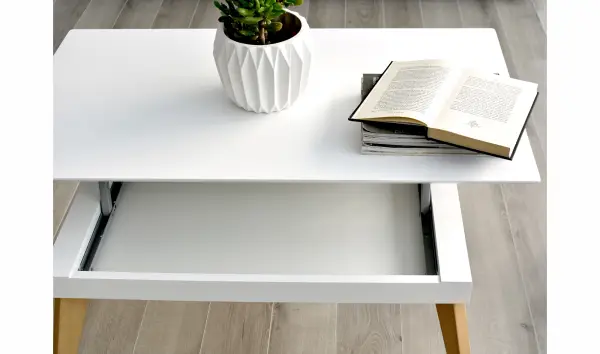 Mesa de centro nordica elevable Nordic