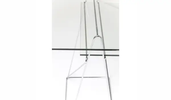 Mesa de escritorio de cristal Polar