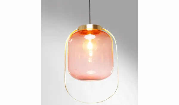 Lampara de techo rosa brass Jupiter