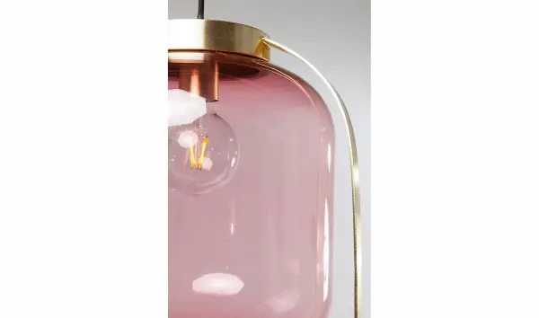 Lampara de techo rosa brass Jupiter