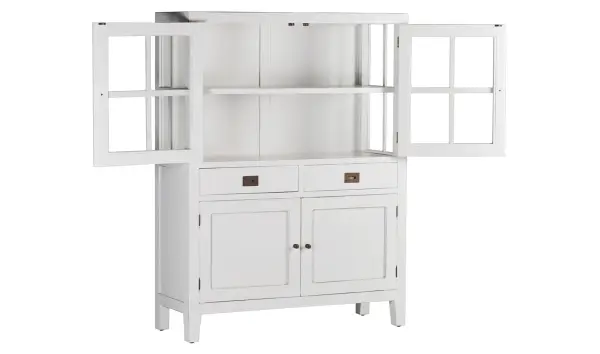 Vitrina 2 cajones 4 puertas colonial Everest