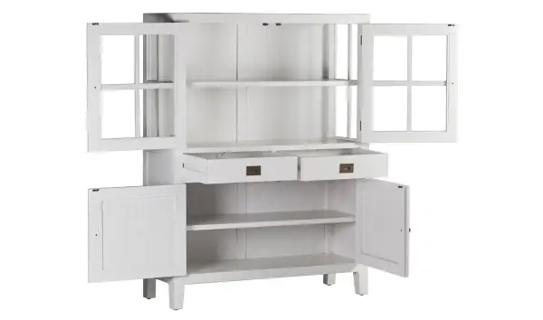 Vitrina 2 cajones 4 puertas colonial Everest