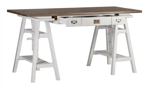 Mesa de escritorio regulable colonial Everest