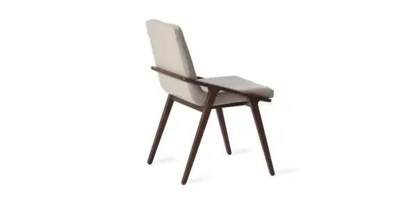 Silla de diseño nogal Jellet
