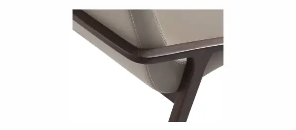 Silla de diseño nogal Jellet