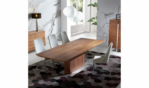 Mesa de comedor extensible de diseño Gala